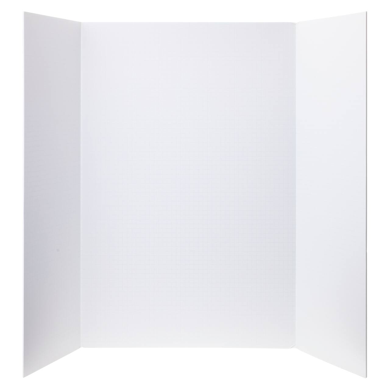 12 Pack: 36" x 48" Grid Tri-Fold Foam Display Board